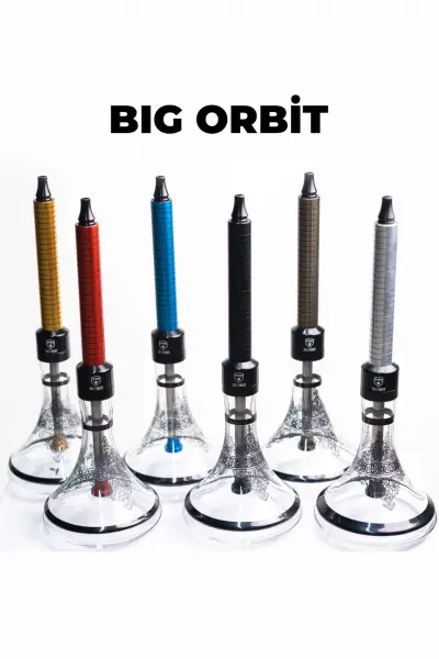 Mac Shisha Big Orbit Dekorlu Cam Çantalı 