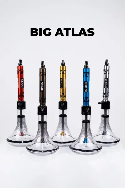 Mac Shisha Big Atlas Dekorlu Cam Çantalı