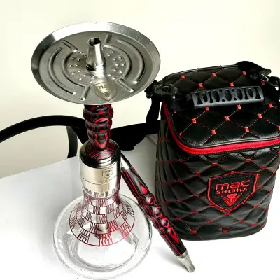 Mac Shisha Small Wood Dekorlu Cam Çantalı