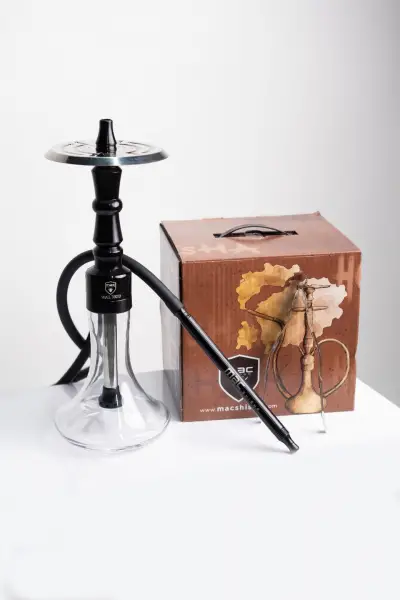 Mac Shisha Small Tokyo Şeffaf Cam Kutulu