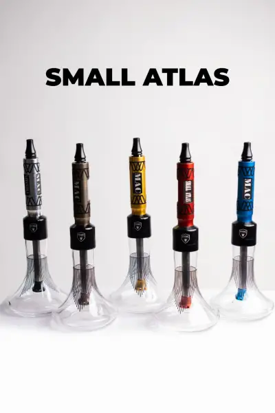 Mac Shisha Small Atlas Dekorlu Cam Çantalı