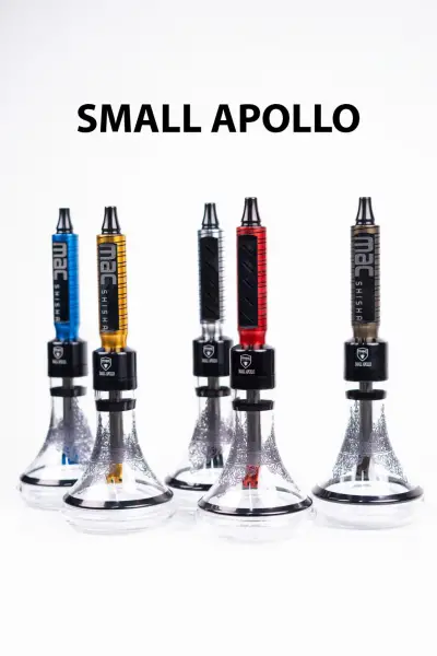 Mac Shisha Small Apollo Dekorlu Cam Çantalı