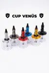 Mac Shisha Cup Venüs Dekorlu Cam Çantalı