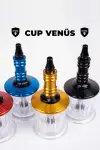 Mac Shisha Cup Venüs Dekorlu Cam Çantalı