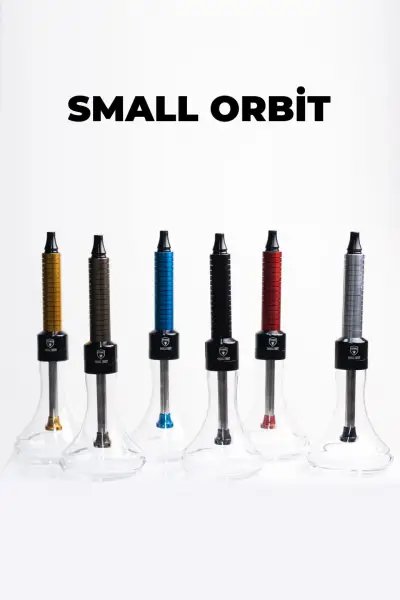 Mac Shisha Small Orbit Şeffaf Cam Kuıtulu